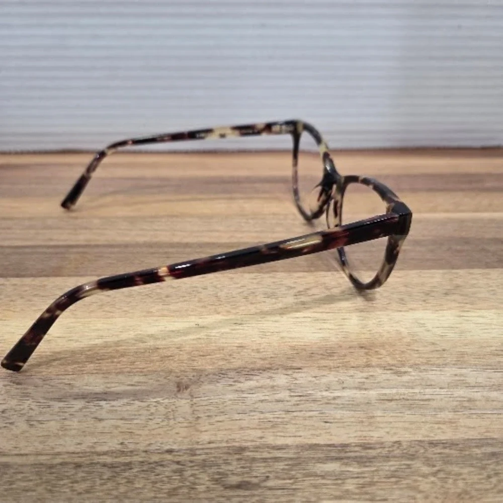 Warby Parker Eyeglasses Women Tortoise Shell Cat Eye Frames Only With Case